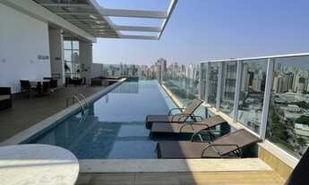 Imagem 3: Aluguel Temporada Flat Luxo Altíssimo Padrão com 34,17m², mobilhado com acabamento finíssi