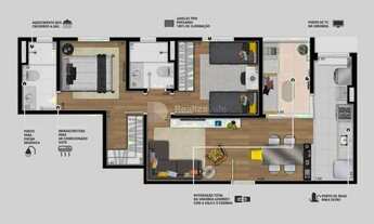 Imagem 2: Locação Apartamento com 2 dormitórios