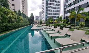 Imagem: Alugo Flat semi mobiliado 2 Qts 50m² Condominio