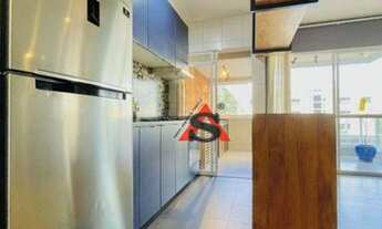 Imagem 3: Apartamento com 1 dormitório para alugar, 67 m² por R$ 6.327,00/mês - Chácara Klabin - São