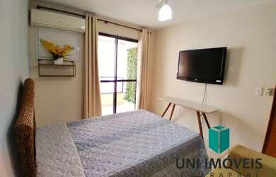 Imagem 2: Apartamento para locação temporada de alto padrão na beira mar da Praia do Morro com vista