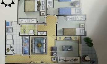 Imagem 4: APTO KM 18 Apartamento com 3 dormitórios