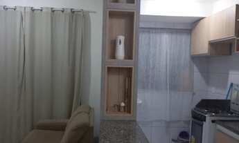 Imagem 2: Apartamento para aluguel possui 58 metros quadrados com 1 quarto