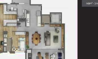 Imagem 6: Siga Moema 3 suites 149m²