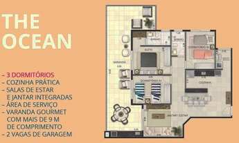 Imagem 2: Apartamentos de 86 a 261 m² - Rio da Praia - Bertioga/SP