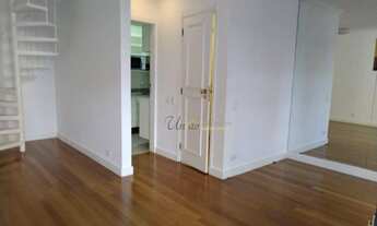 Imagem 2: Locação de apartamento/cobertura duplex no Itaim Bibi, andar alto, com 90m², 1 dormitório