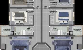 Imagem 5: Residencial Marbella apartamento com 2 dormitórios + 1 suíte Balneário Piçarras - SC