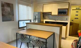 Imagem 7: Apartamento 48m2 com 1 dormitório, mobiliado completo, sem vaga