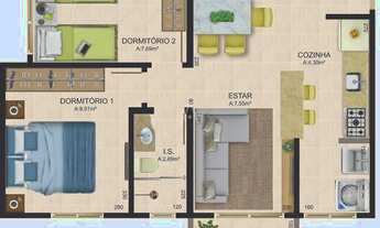 Imagem 5: Apartamentos a venda no Santa Felicidade em Cascavel