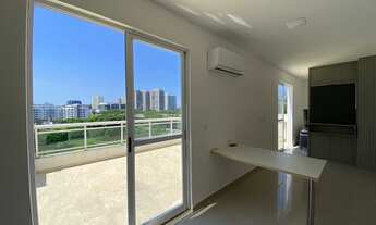 Imagem 3: Cobertura para aluguel e venda possui 74 metros quadrados com 1 quarto