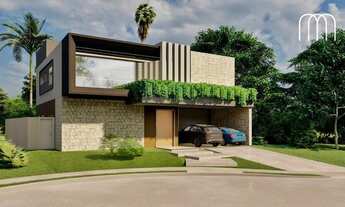 Imagem 2: Jardins Bolonha sobrado alto padrão a venda com 4 suítes em condomínio fechado