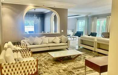 Imagem 3: MARAVILHOSA CASA EM ALPHAVILLE RES.II, INTEIRA MOBILIADA, 5 SUÍTES