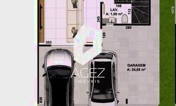 Imagem 2: Casa a venda no Bairro Xaxim, 03 quartos amplos e terraço com vista Panorâmica!