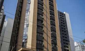 Imagem 2: Flat para locação no Hotel Hampton Park no Jardins, com 1 dormitório e 1 vaga de garagem