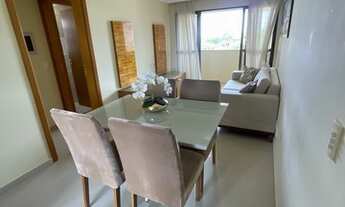 Imagem 5: Lindo Apartamento 2/4 Suíte 58m² Mobiliado Para aluguel No Residencial Poeta em Ponta Negr