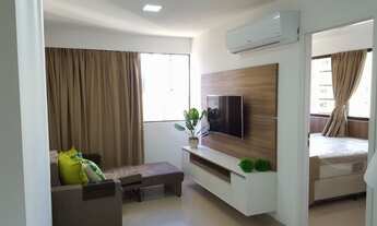 Imagem 4: Apartamento com 40m2, 1 quarto, mobiliado, no Beach Class Hotels e Residence