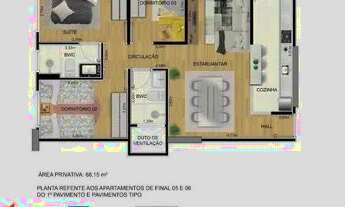 Imagem 5: MARINGÁ - APARTAMENTO PADRÃO - ZONA 08
