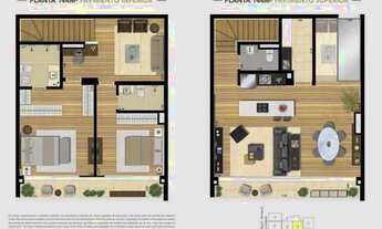 Imagem 3: 103412 Apartamento para aluguel possui 222 metros quadrados com 2 quartos