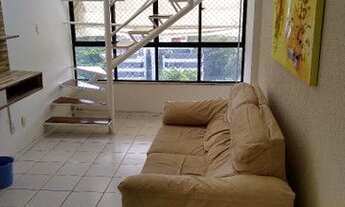 Imagem 3: Apartamento Duplex com 2 dormitórios para alugar, 90 m² por R$ 2.900,00/mês - Ondina - Sal