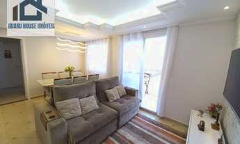 Imagem 2: Apartamento com 3 dormitórios para alugar, 69 m² por R$ 3.327,24/mês - Vila Endres - Guaru