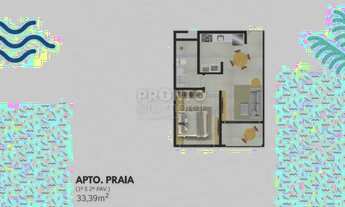 Imagem 2: Imóvel para venda possui 33 metros quadrados com 1 quarto em Praia dos Carneiros - Tamanda