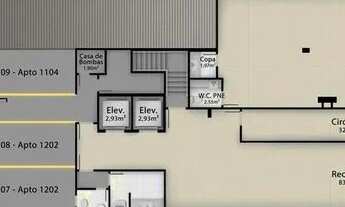 Imagem 7: Apartamento à venda 3 quartos, frente mar, lazer completo, Praia do Morro, Guarapari, ES