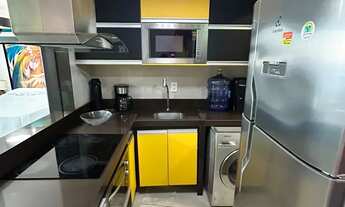 Imagem 7: Oportunidade, lindo apartamento, andar alto, vista livre pro mar, mobiliado e decorado, co