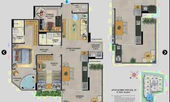 Imagem 5: Apartamento 2q em Santa Rosa. Exclusividade, Conforto e Elegância em Cada Detalhe