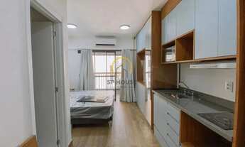 Imagem 2: Studio Mobiliado para locação no Brooklin com 28m² ao lado do metrô