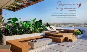 Imagem 4: Lançamento Arvo Ribeirania 70 m² com 2 dormitórios sendo 1 suíte e varanda gourmet projeto