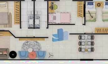 Imagem 6: Apartamento com 3 dormitórios à venda, 96 m² por R$ 822.140,00 - Bento Ferreira - Vitória