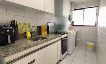 Imagem 6: Venda Apartamento no bairro de Piedade 61m² com 2 quartos sendo 1 suíte com móveis planeja