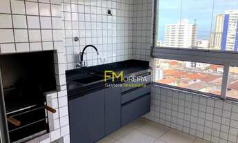 Imagem 6: Apartamento com 2 dormitórios à venda, 90 m² por R$ 520.000,00 - Vila Guilhermina - Praia