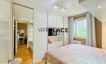 Imagem 7: Flat, 44 m2, Andar Alto, Frente, Claro, 1 Suíte, Varanda, Piscina, Academia, Port 24 h e