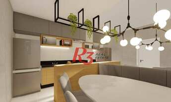 Imagem 2: Apartamento com 2 dormitórios à venda, 56 m² - Nova Mirim - Praia Grande/SP