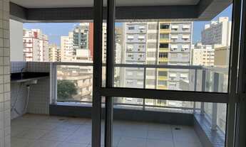 Imagem 2: Apartamento com 1 quarto a uma quadra da praia com lazer completo na Pompéia - Santos