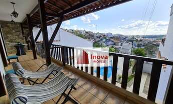 Imagem 12: Linda casa colonial 3 qtos/suíte/piscina/4 vagas, à venda, 230 m² por R$ 820.000 - São Ped