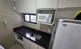 Imagem 5: Alugo lindo Flat Mobiliado, 34m² 1 Quarto, Porcelanato, Localização Top perto de tudo na