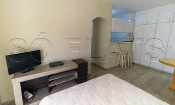 Imagem 4: Flat totalmente mobiliado disponível para locação ao lado da Avenida Paulista