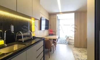 Imagem 4: Flat no Residencial Hit Itaim disponível para locação muito bem localizado próx da Av Sant