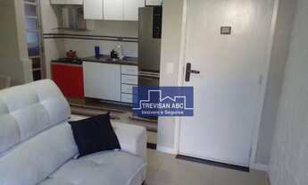 Imagem 2: Apartamento para locação no Planalto/SBC- 2 Dorms, sala com sacada e 1 vaga; 49 m²