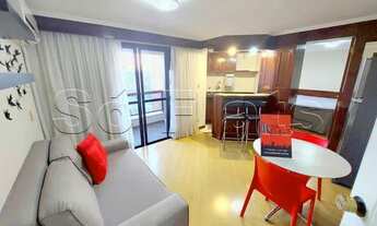 Imagem: Flat mobiliado com 1 dorm no coração de