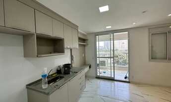 Imagem 6: Apartamento para aluguel com 29 metros quadrados com 1 quarto, varanda com vidro , mobilia