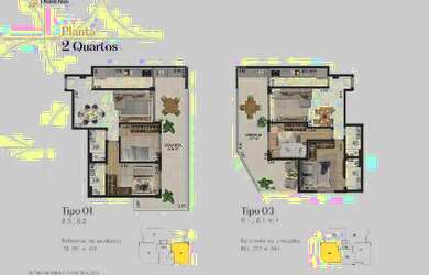 Imagem 6: Condomínio Dianthus Piratininga - Apto 1 e 2 quartos perto da praia !