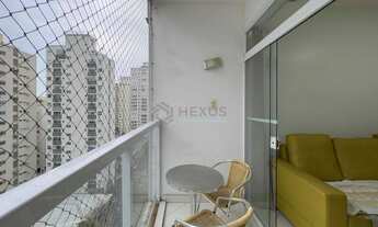 Imagem 7: Apartamento com varanda e vista livre a uma quadra da Praia das Pitangueiras de 2 quartos