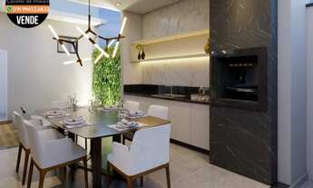 Imagem: Linda casa térrea em construção no condomínio