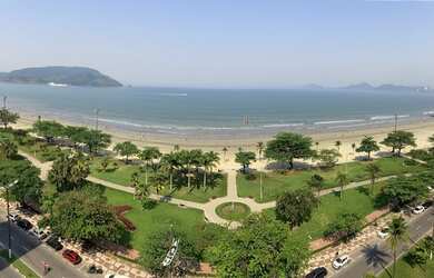 Imagem 2: Frente ao Mar Garagem Fechada sala 2 ambientes, 2 Dorms suíte Lavabo, Ae,. Elevador Embaré