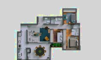 Imagem 4: Apartamento para venda tem 100 metros quadrados com 3 quartos em Perdizes - São Paulo - SP