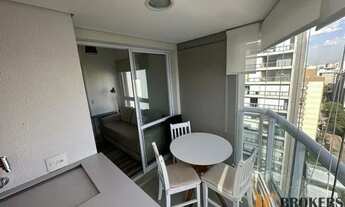 Imagem 4: Apartamento com 41m² de área útil, living, varanda, 1 vaga, 1 dormitório