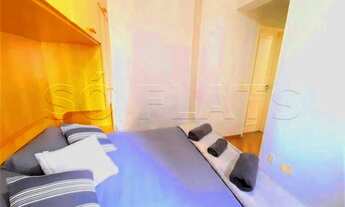 Imagem 6: Flat entre a Av. Berrini e Marg Pinheiros, com 02 dorms e cozinha completa sem burocracia